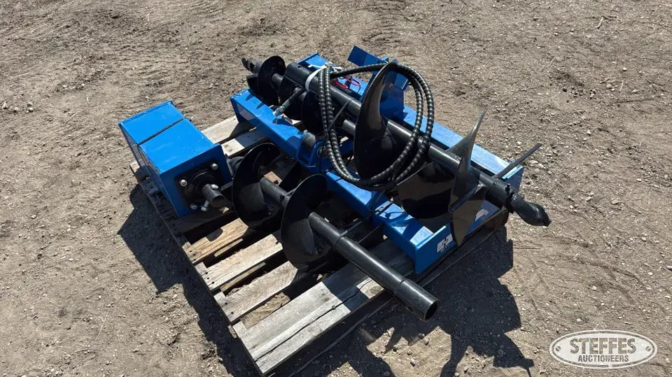 Giyi posthole auger Skid Steer Augers-Post Driver