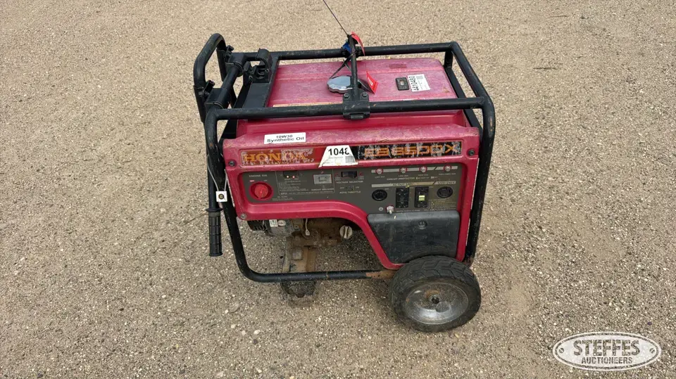 2012 Honda EB6500X Generators Less Than 10 kW