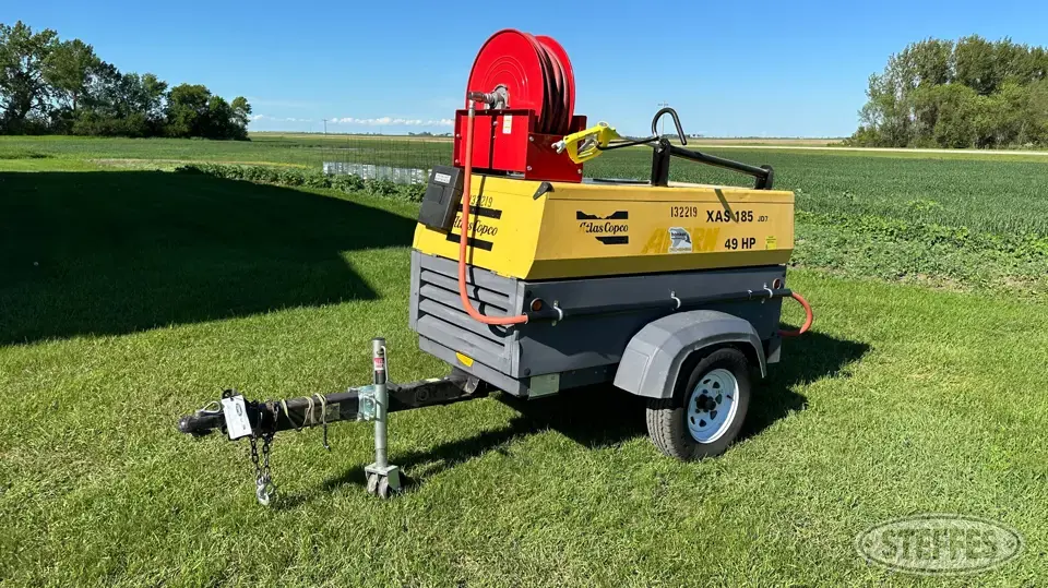 2013 Atlas Copco XAS 185 JD7 Air Compressor