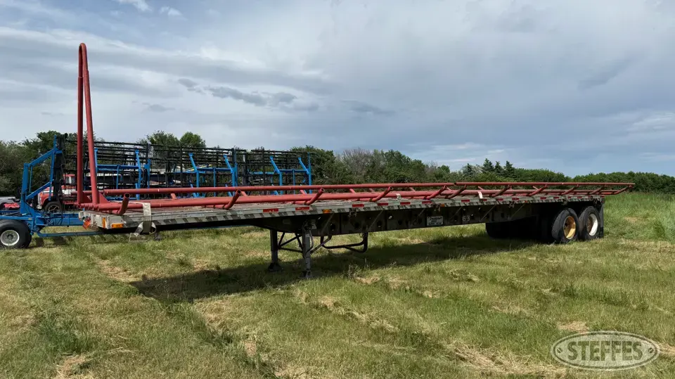 1994 Transcraft Semi Flatbed Trailer