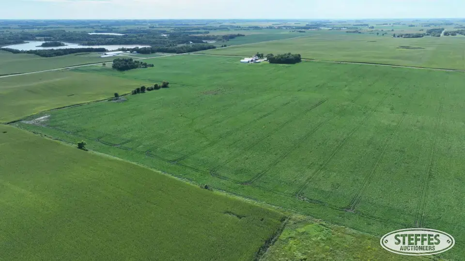 TRACT 2: 77.62± Acres (See Survey, Tract 3) Farmland