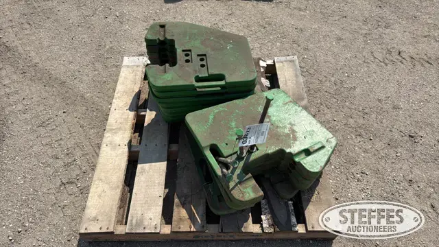 (14) John Deere suitcase weights