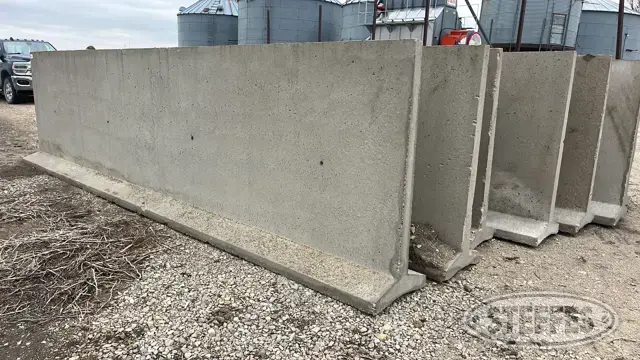 (6) Concrete T-walls