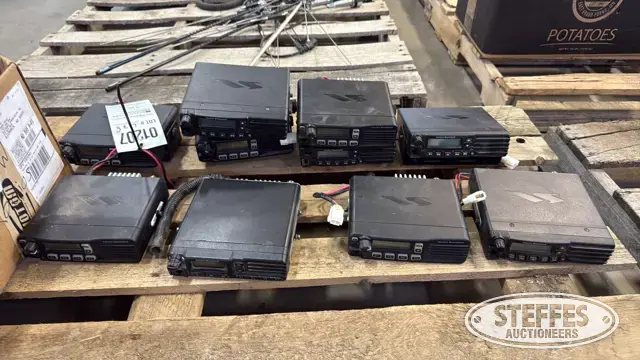(10) Vertex Standard business band radios