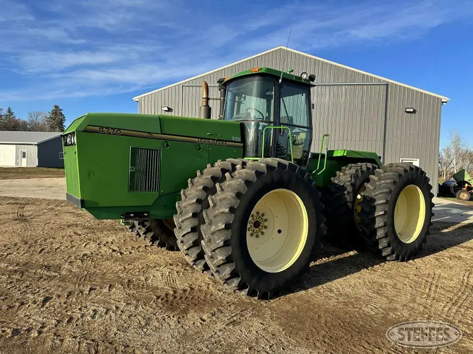 1996 John Deere 8770 4WD Tractor