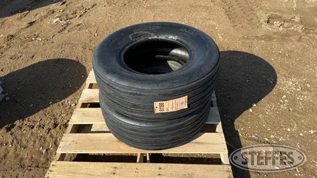 (2) Treadura 11L-15 implement tires