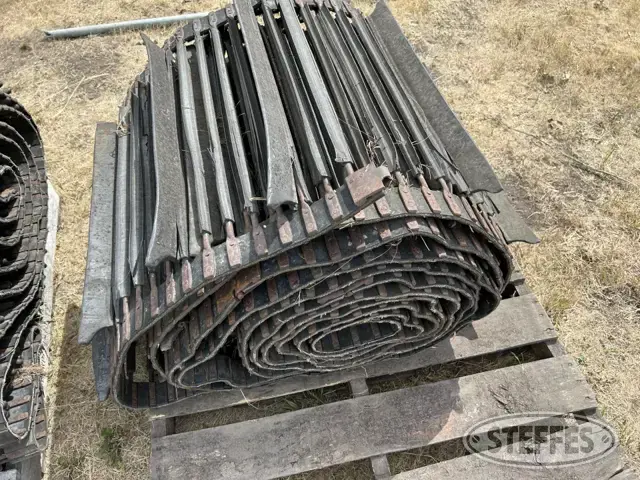 Side apron potato belted chain