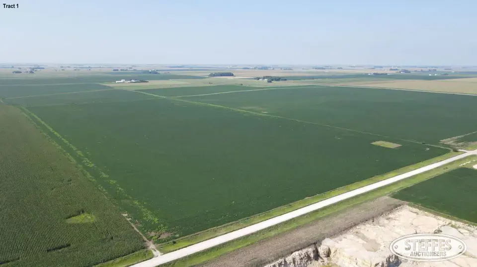Tract 1 – 79.63± Acres – pending final survey Farmland
