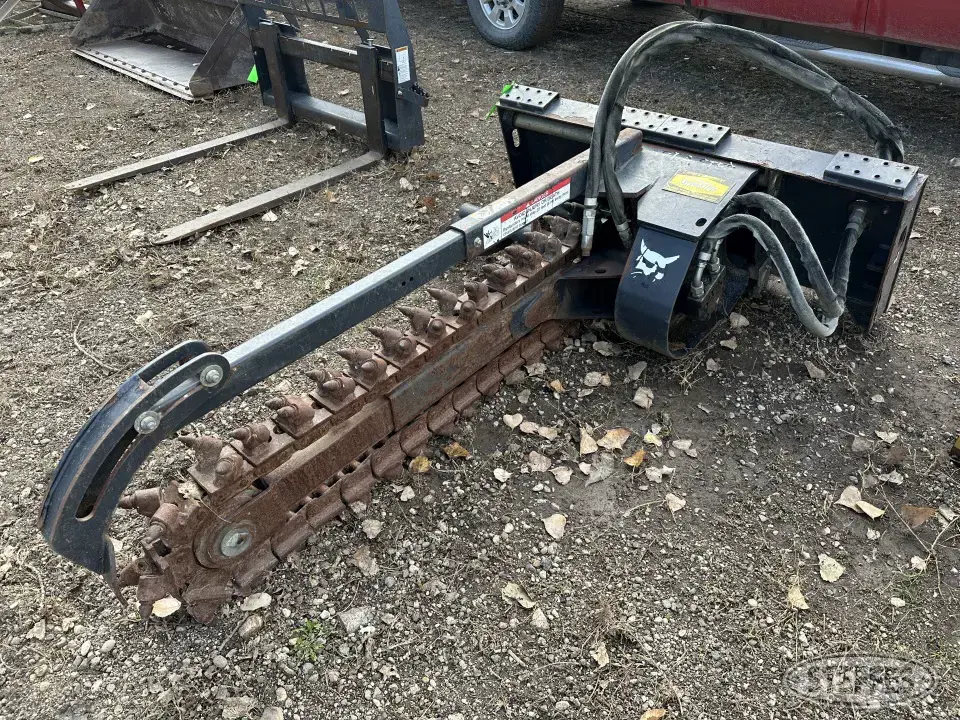 2008 Bobcat LT313 Skid Steer Trenchers-Cable Plow