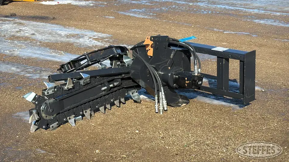JCT trencher Skid Steer Trenchers-Cable Plow