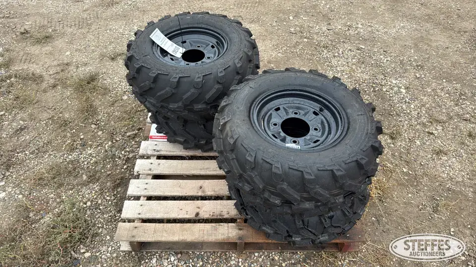 (4) Polaris PXT ATV tires ATV-UTV Tires and Track
