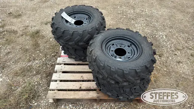 (4) Polaris PXT ATV tires