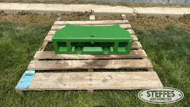 John Deere front weight bracket