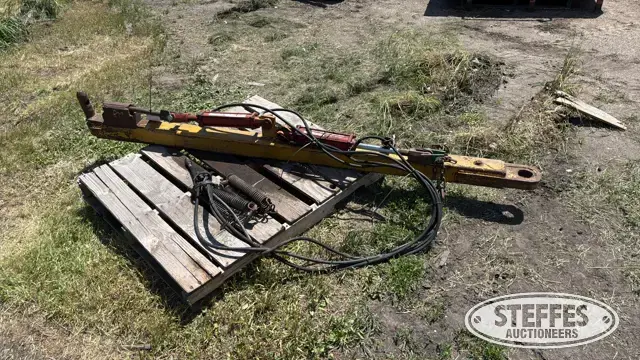 Shop-built sugarbeet tow bar