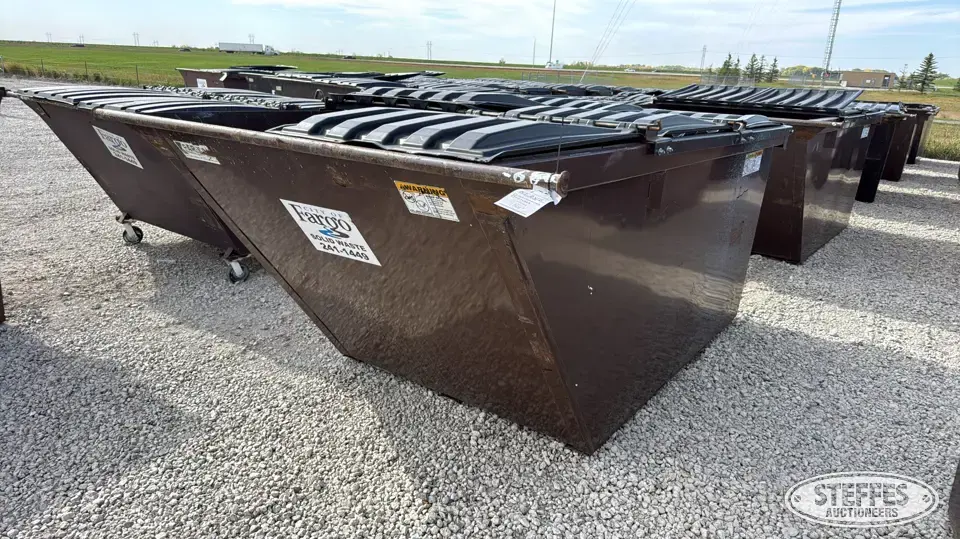 (5) 6 yd. dumpsters General Business Support Item