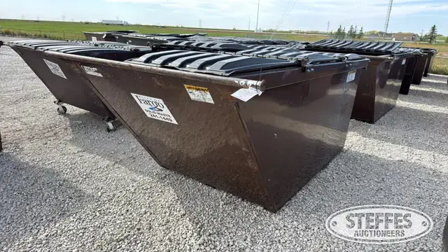 (5) 6 yd. dumpsters