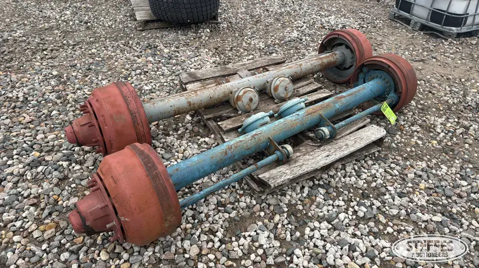 (2) Trailer axles Truck-Trailer Part