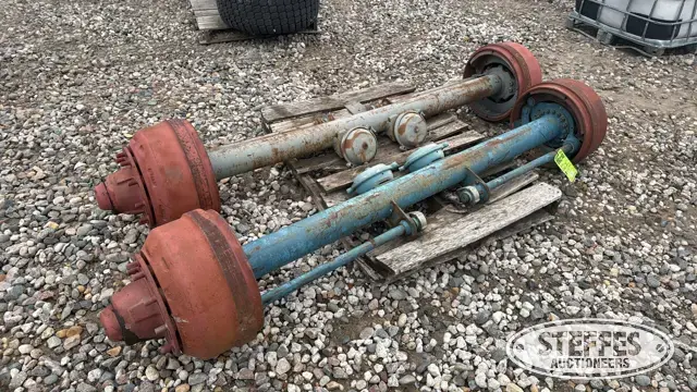 (2) Trailer axles