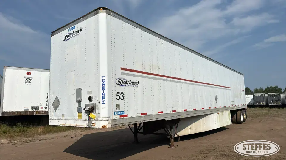 2006 Stoughton AVW-535T-S-C-AR Van Trailer