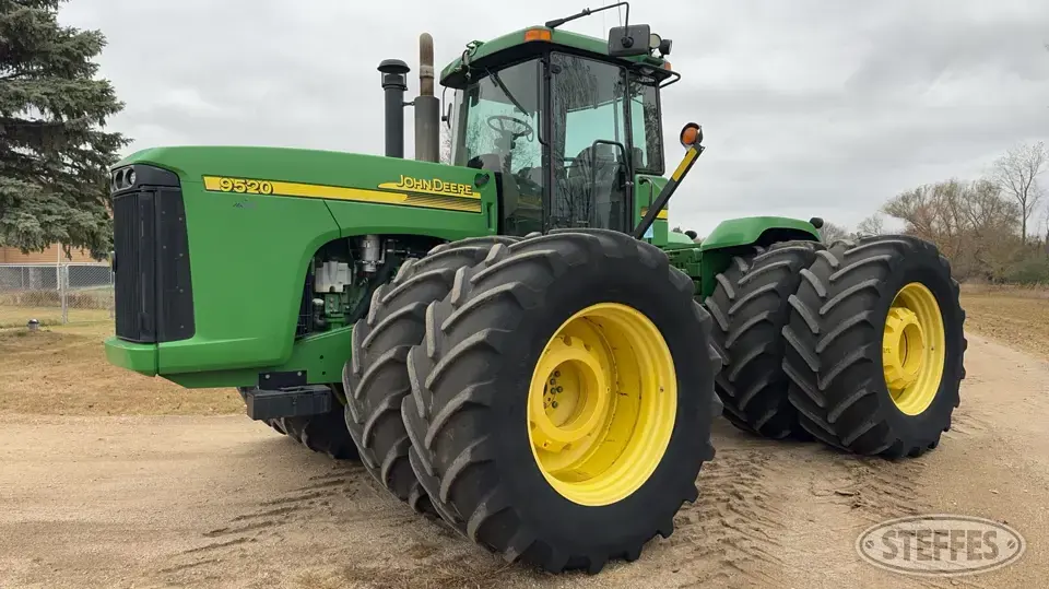 2005 John Deere 9520 4WD Tractor