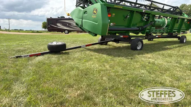 Shop-built header trailer