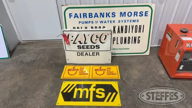(4) Signs