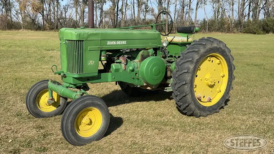 1954 John Deere 70 Collectible Show Tractors-Stationary Engine