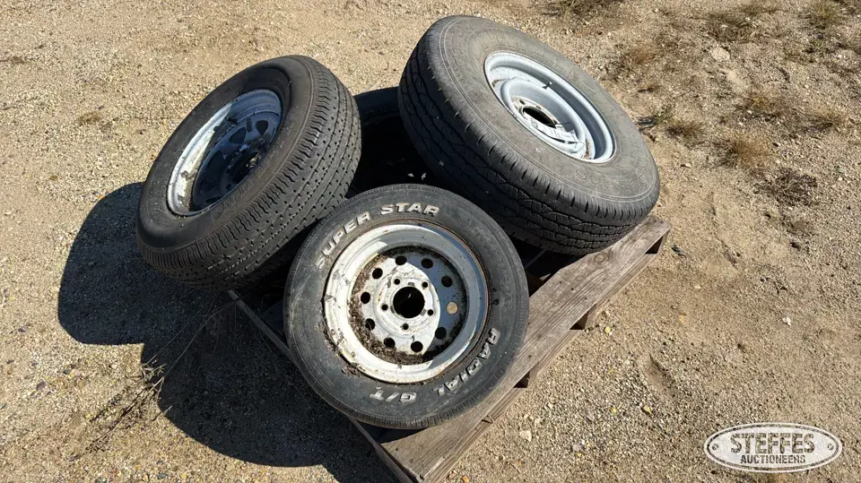 (4) Tires & wheels Passenger-Light Truck Tire