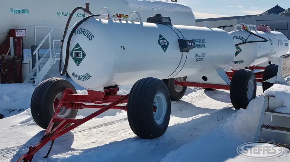 1993 Chem-Trol NH3 Trailers-Tank