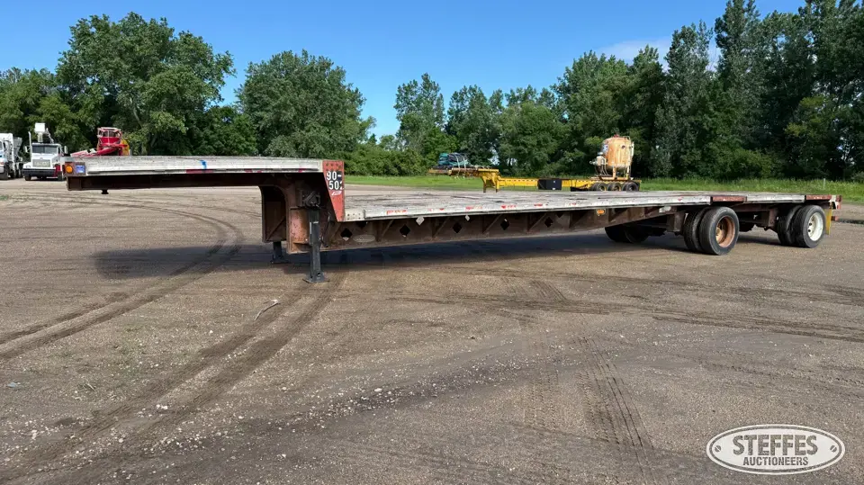 2000 Fontaine LDFT-6-7048WSAWK Step Deck Trailer