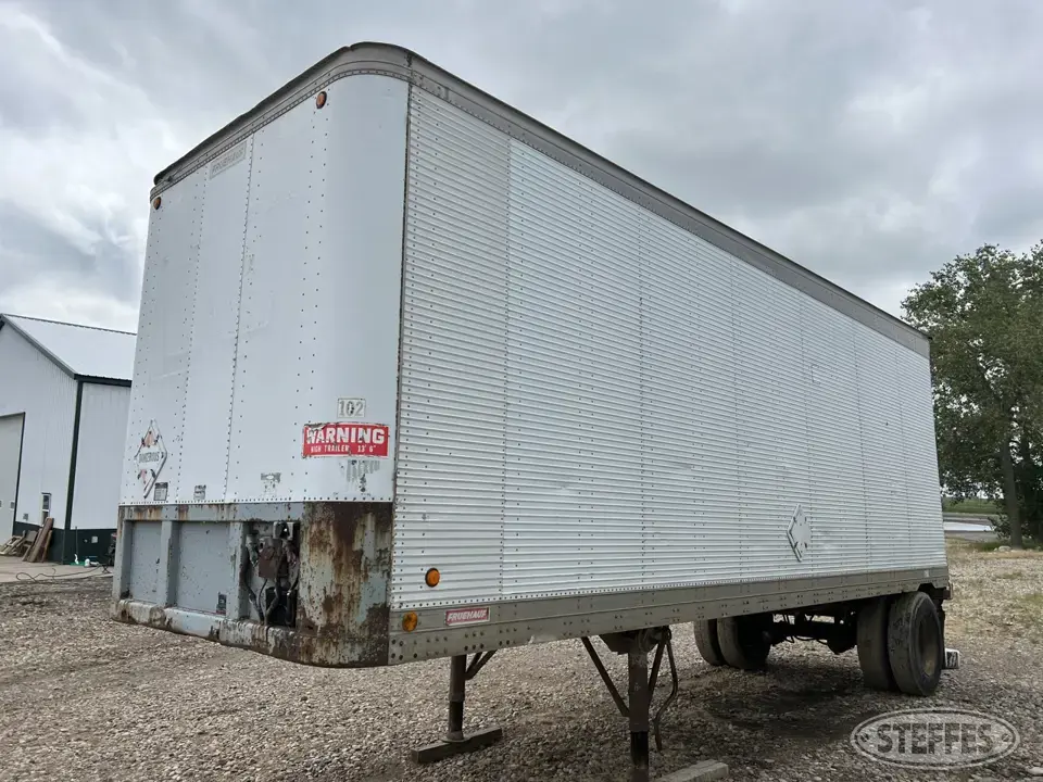 1986 Fruehauf Van Trailer