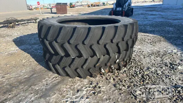 (2) Firestone Deep Tread 480/80R50 tires