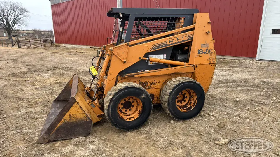 1987 Case 1845C Wheeled Skid Steer