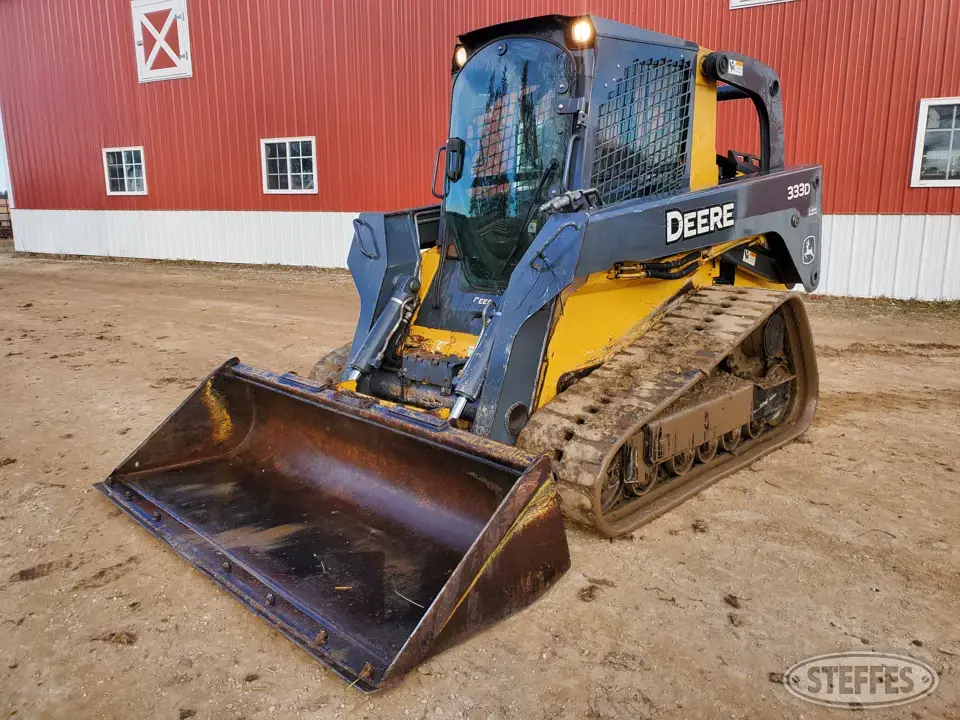 2012 Deere 333D Tracked Skid Steer