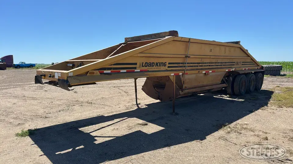1984 Load King 1827 Belly Dump Trailer