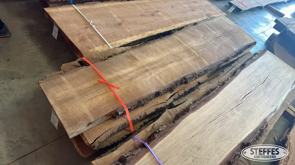 (4) Tanoak slabs Business Inventory