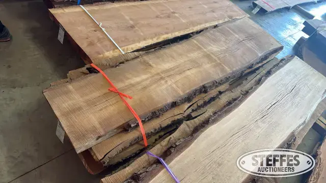 (4) Tanoak slabs