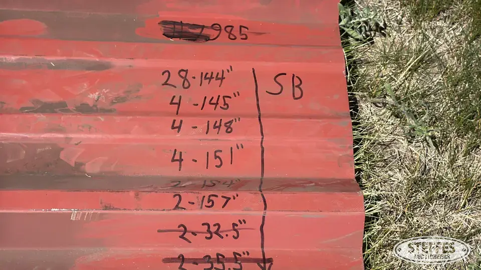 Sunward Steel hi-rib panel Business Inventory
