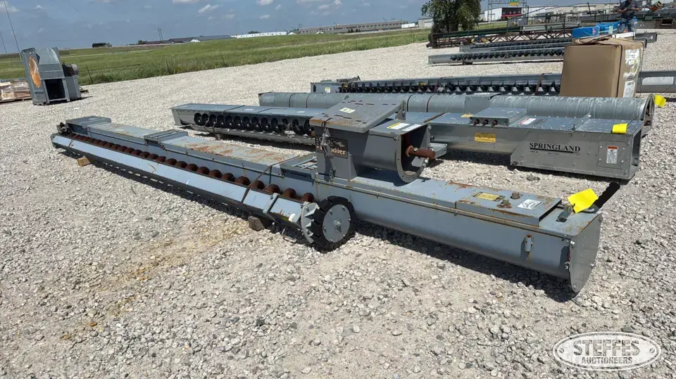 Grain Saver U-trough unload auger Bin Accessory