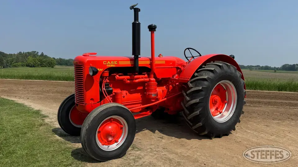 1954 Case 500 Collectible Show Tractors-Stationary Engine