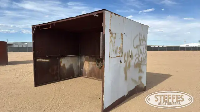 Shop-built shed