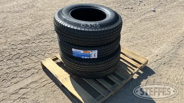 (4) Durun ST235/85R16 tires