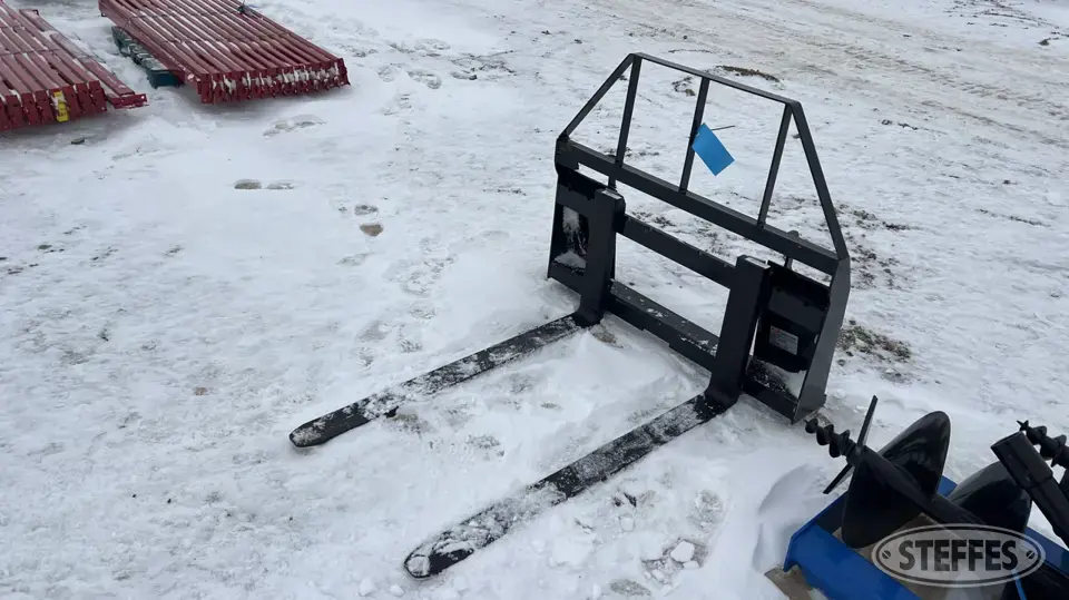 2024 Mower King Skid Steer Fork