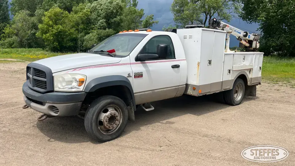 2008 Dodge Ram 5500 Service Utility Truck