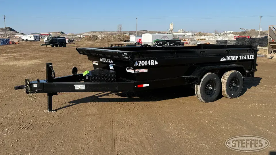 2026 Industrias America 7014R Bumper Dump Trailer