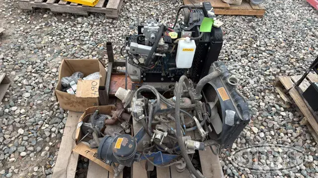 (2) Kubota engines