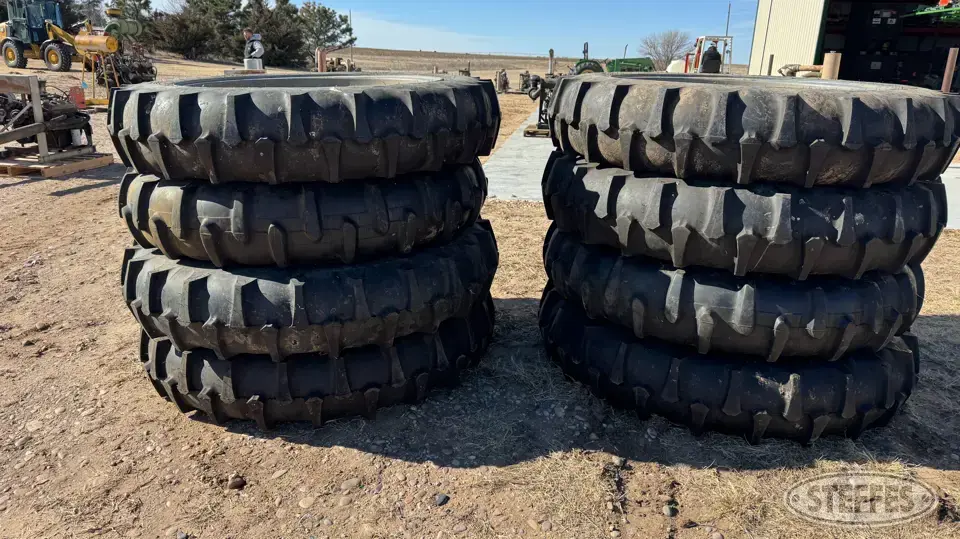(8) 11.2-38 Irrigator tires Irrigation Equipment
