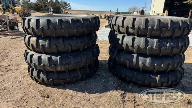 (8) 11.2-38 Irrigator tires