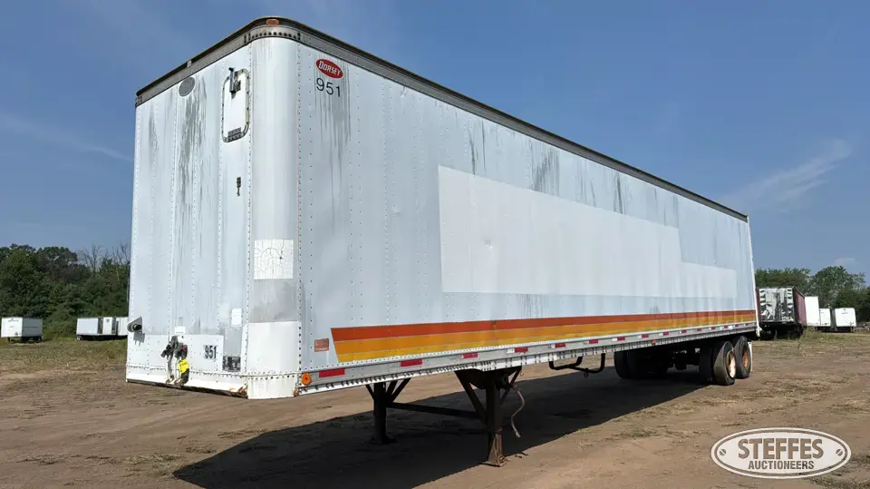 1989 Dorsey AIDT-86-LS Van Trailer