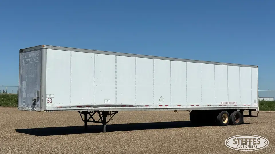 2000 Wabash DVCVHPC Van Trailer
